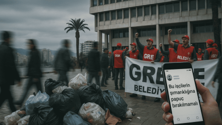 Sosyal medya, İzBB işçilerinin grevinden rahatsız oldu