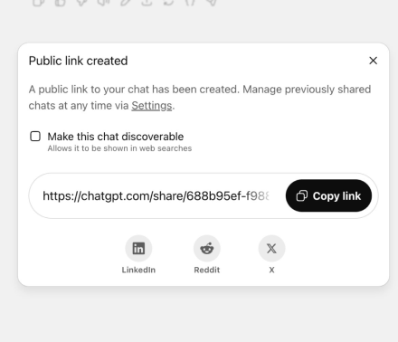 ChatGPT konuşmalarının Google’da indekslenmesini sağlayan özellik kaldırıldı